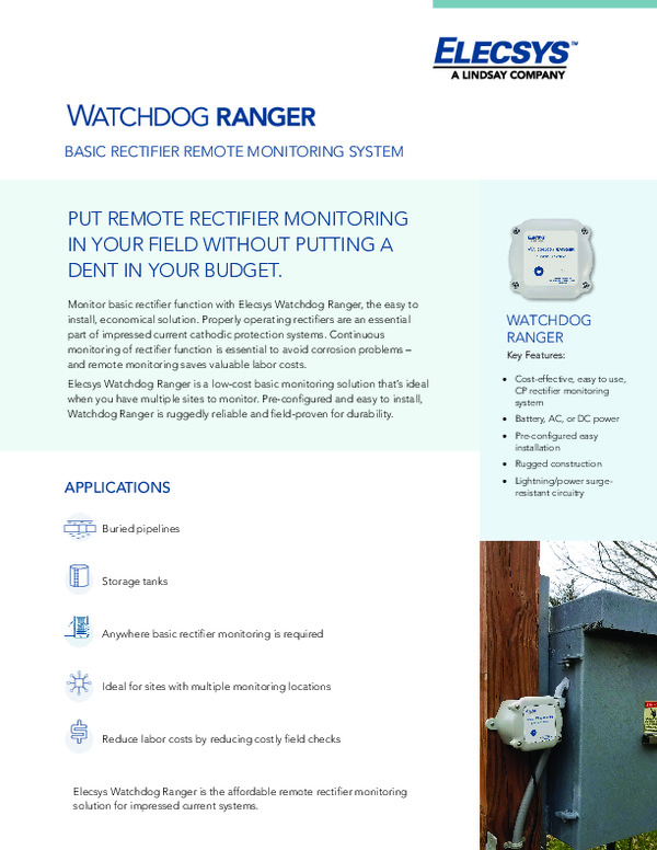 Watchdog Ranger Datasheet